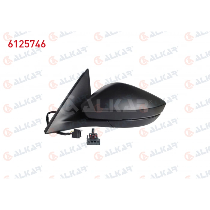 DIS DIKIZ AYNASI SOL ELEKTRIKLI ISITMALI SINYALLI LED 6 PIN SKODA SCALA/KAMIQ 2019-