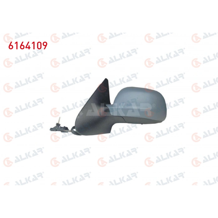 DIS DIKIZ AYNASI SOL MEKANIK ASTARLI ASFERIK VOLKSWAGEN POLO (6N2) 1999-2002