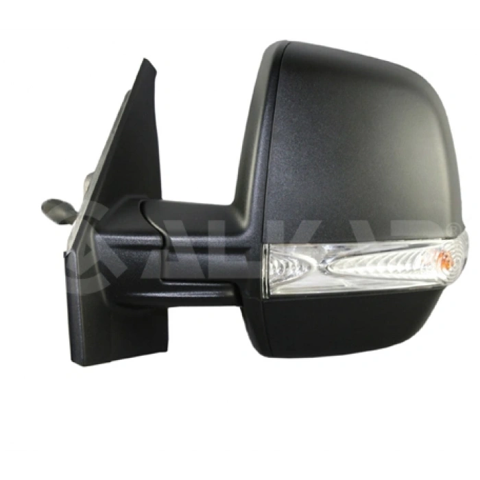 DIS DIKIZ AYNASI SOL MEKANIK SINYALLI CIFT CAMLI FIAT DOBLO CARGO 2010- / OPEL COMBO D 2012-