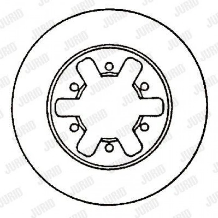 DISK AYNA ARKA OP VECTRA A 2.0 89 95- 569 102 @5