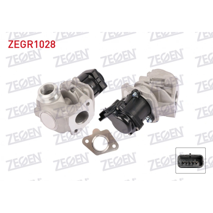 EGR VALFI FORD FIESTA V 1.4 TDCI (F6JA-F6JB-F6JD) 2001-2008 / C3 (FC) 1.4 HDI 2002-2009 /NEMO 1.4 HDI 2007- /BIPPER 1.4 HDI 2008- / 207 1.4 HDI 2006-2012 / 206 1.4 HDI 1998-2006 EURO 4 (DV4TD-DV4TED)
