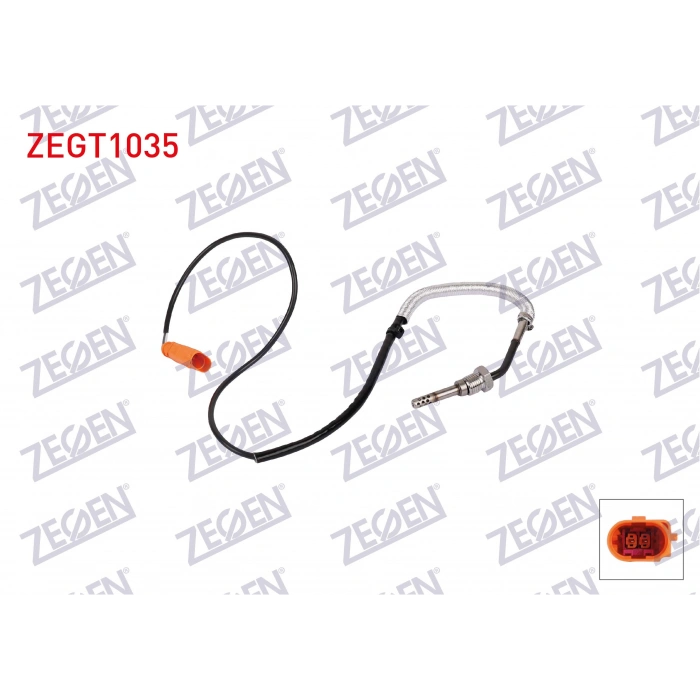 EGZOZ SICAKLIK SENSORU (EGT) SEAT CORDOBA 1.4 TDI 2005-2009 / IBIZA III 1.4 TDI 2005-2009 / SKODA FABIA II 1.4 TDI 2005-2009 / ROOMSTER 1.4 TDI 2005-2009