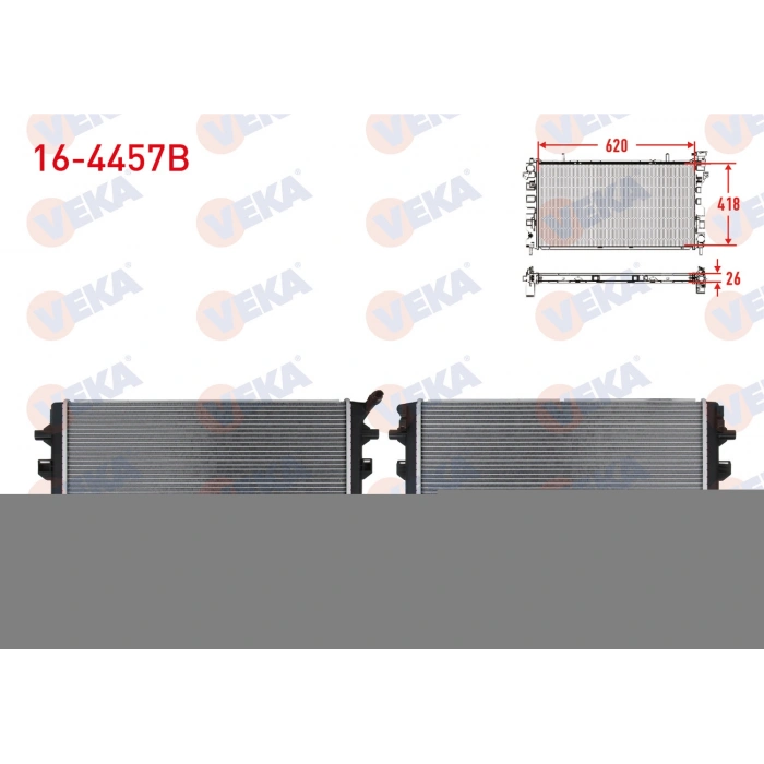 EK SU RADYATORU BRAZING GOLF VIII 1.5 eTSI 19- /PASSAT 1.4 TSI- 1.6 TDI- 2.0 TDI 14- /TIGUAN 1.4TSI- 1.5 TSI- 1.6 TDI 2.0 TDI 16- /LEON 1.0 TSI- 1.4 TSI- 1.5 eTSI 13-23 /A3 1.5 TFSI- 35 TFSI 13-23