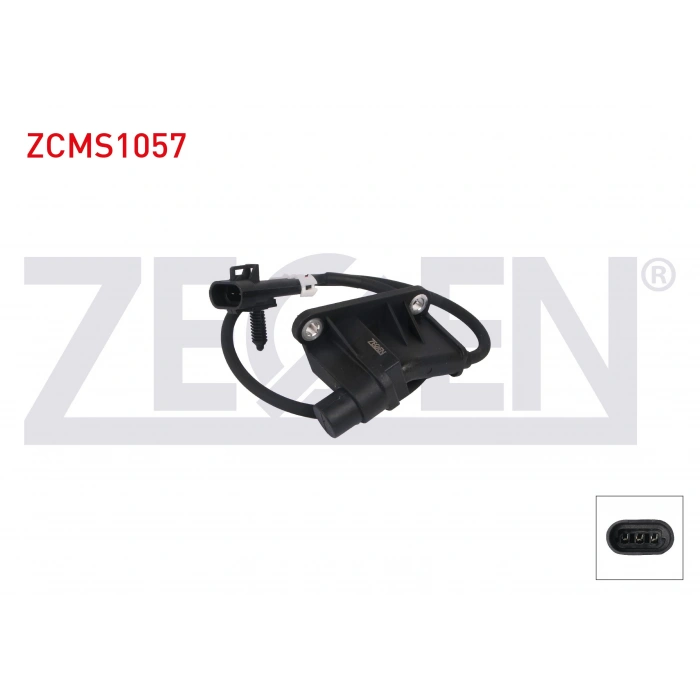 EKSANTRIK DEVIR SENSORU KABLOLU 525mm OPEL ASTRA F 1.4 I 16V (F19, M19) 90hp X 14 XE 1996-1998