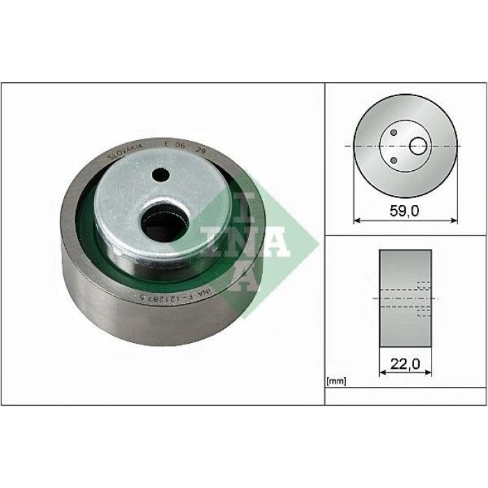 EKSANTRİK GERGİ RULMANI 106 II 1.4 1.5D 96 SAXO 1.5D 9604 XSARA 1.5D 9700 -MICRA II ROVER