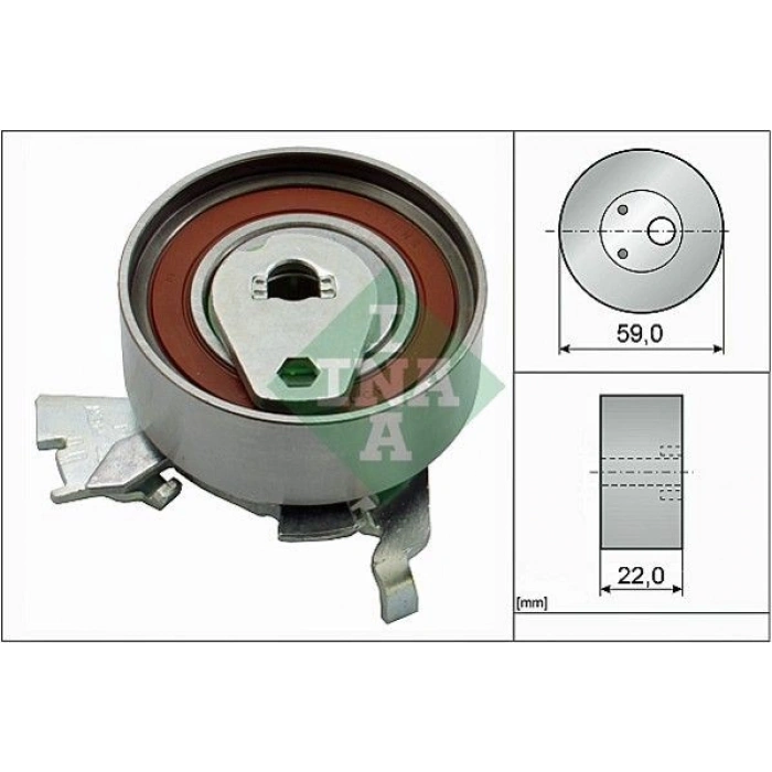 EKSANTRİK GERGİ RULMANI ASCONA D 1.6 8288 ASTRA F 1.7 9197 KADETT E 8992 VECTRA A 8895