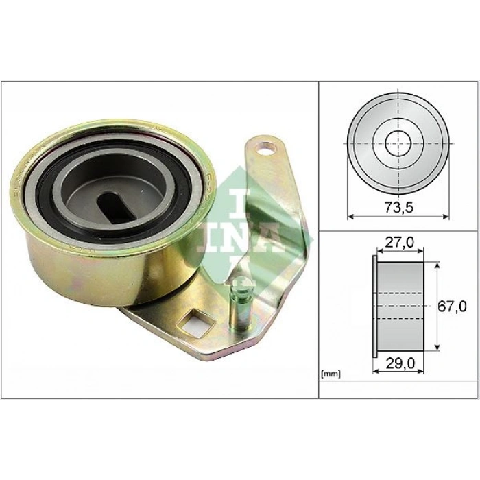 EKSANTRİK GERGİ RULMANI ASTRA F 9198 VECTRA A 9295 KADETTE E OMEGA A B 1.6 1.8S 1.8İ 2.0 2.0İ