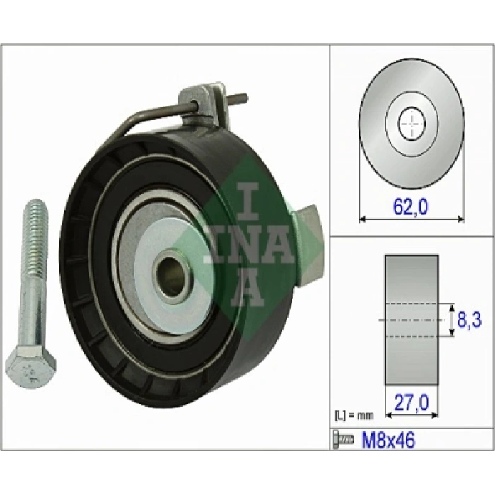EKSANTRIK GERGI RULMANI FIESTA-FOCUS 1.25 ZETEC-1.6 ZETEC-S 05-