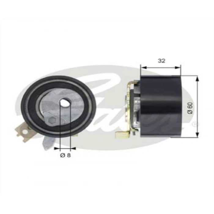 EKSANTRIK GERGI RULMANI TRIGER RULMANI CLIO/KANGO/MEGAN/LOGAN/MICRA/NOTE/QASHQAI 1,5 02-