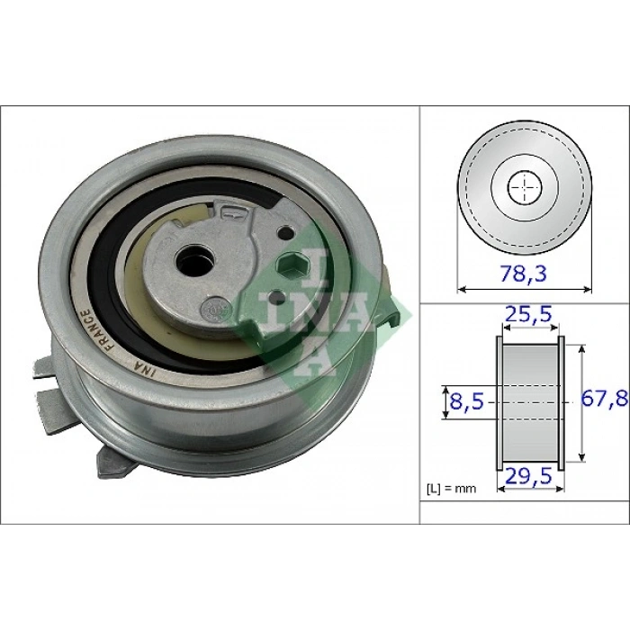 EKSANTRIK GERGI RULMANI VKM 11269 POLO-GOLF6-JETTA-PASSAT-T5-CRAFTER-AMAROK-A3-A4-LEON CAYB-CAYC-CAYD-CAAB-CAAC-CKUB-CKTB-CFFB-CFWA-CAGA-CDCA-CDBA-CNFB 1,2 TDI-1,6 TDI-2,0 TDI 10-