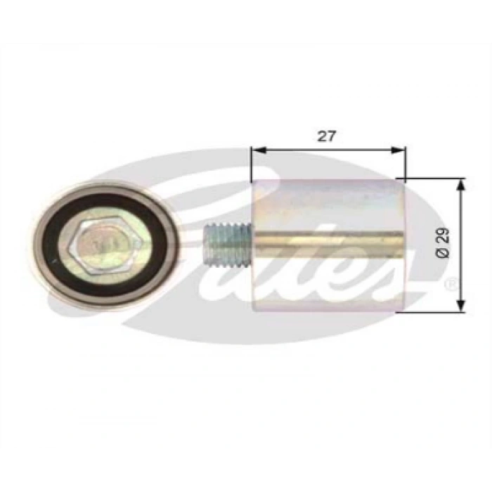 EKSANTRIK GERGI RULMANI YARDIMCI / 532071410 GOLF4-GOLF5-PASSAT-JETTA-A3-LEON AGN-AGU-AWT-BLR-BVY-BVZ 1,8-2,0 FSI 97-