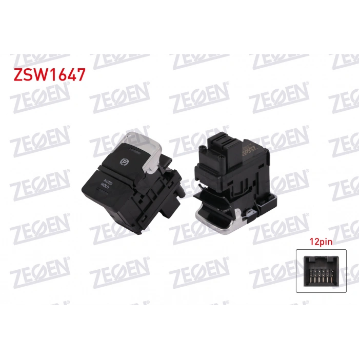 EL FREN ANAHTARI 12 PIN VOLKSWAGEN GOLF VII 2012- / PASSAT B8 2014-