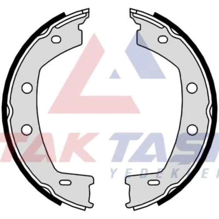 EL FREN BALATASI 190X30 LAND ROVER FREELANDER II 2.0 TD4 - 2.2 TD4 2006-2014