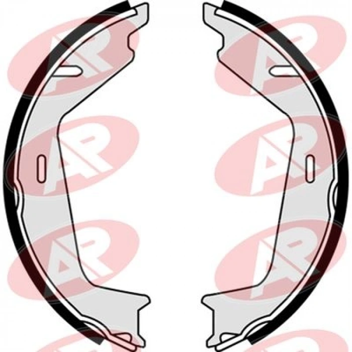 EL FREN BALATASI ARKA 177,8X25mm VOLVO S60 2000-2010 / S80 2000-2014