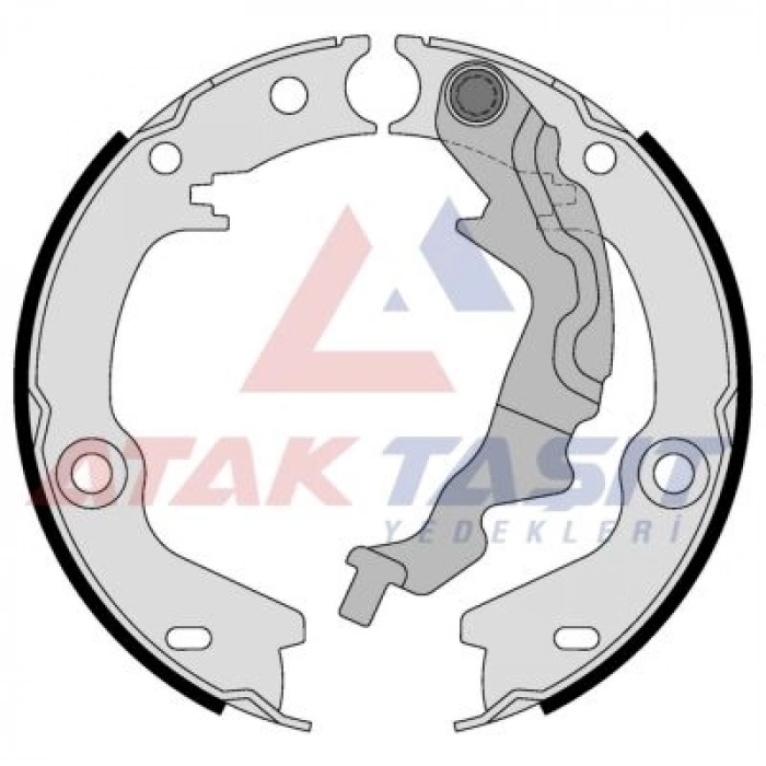 EL FREN BALATASI HYUNDAI ACCENT ERA 1.4i 16v LEVYELI 168X32 mm 2006-2012/ACCENT ERA 1.5 CRDI 2006-2012/ACCENT ERA 1.6 CVVT 2006-2012/RIO II 1.5 CRDI 2006-2011/RIO II 1.4i 16v 2006-2011