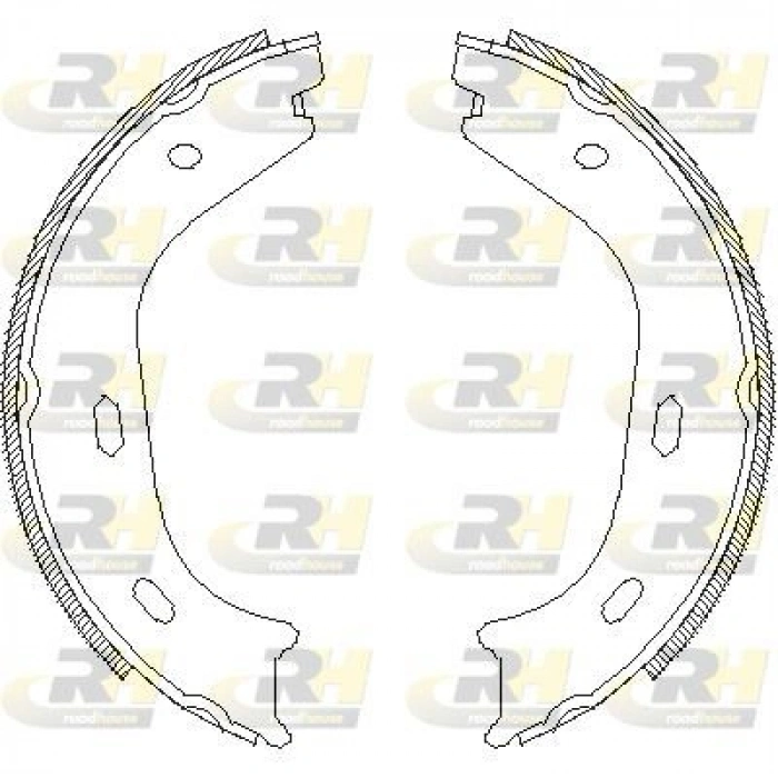 EL FREN BALATASI MERCEDES W115 W123 W126 68>90