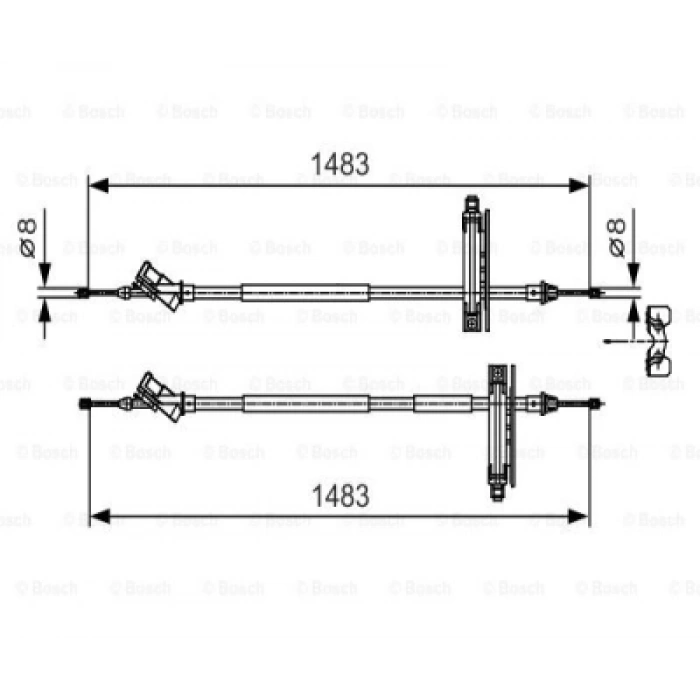 EL FREN TELI 1480MM FOCUS BM 98-