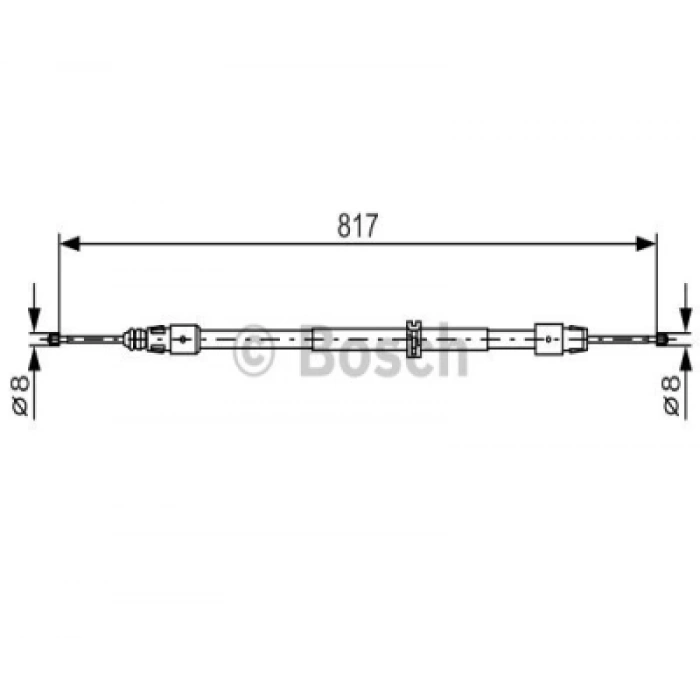 EL FREN TELI ARKA 817 MM W164 BM 05-14