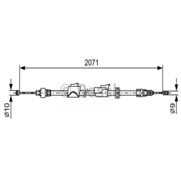 EL FREN TELI ARKA SAG 2.071 mm MONDEO BM 07-
