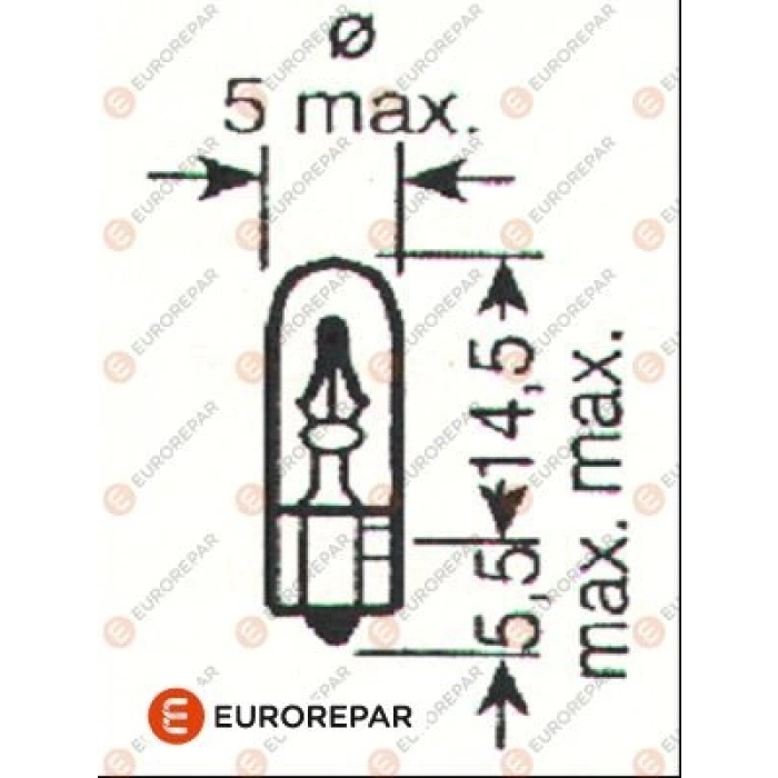 ERP 12V-W1,2W AMPUL TÜM MODELLER B.M 00-