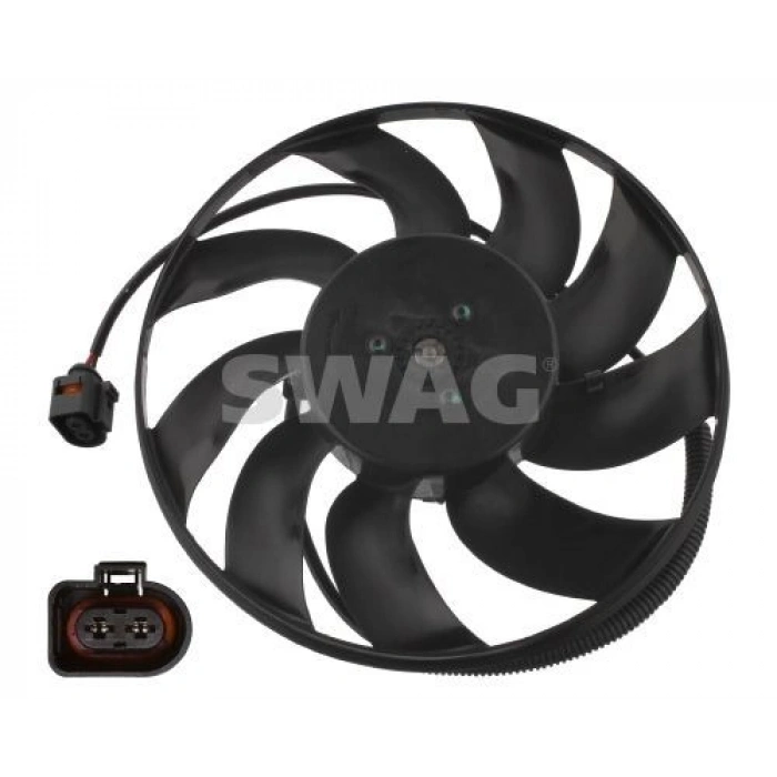FAN MOTORU 300W 390MM CORDOBA IBIZAÂ IV -V FABIA ROOMSTER POLO KAMPANYALI