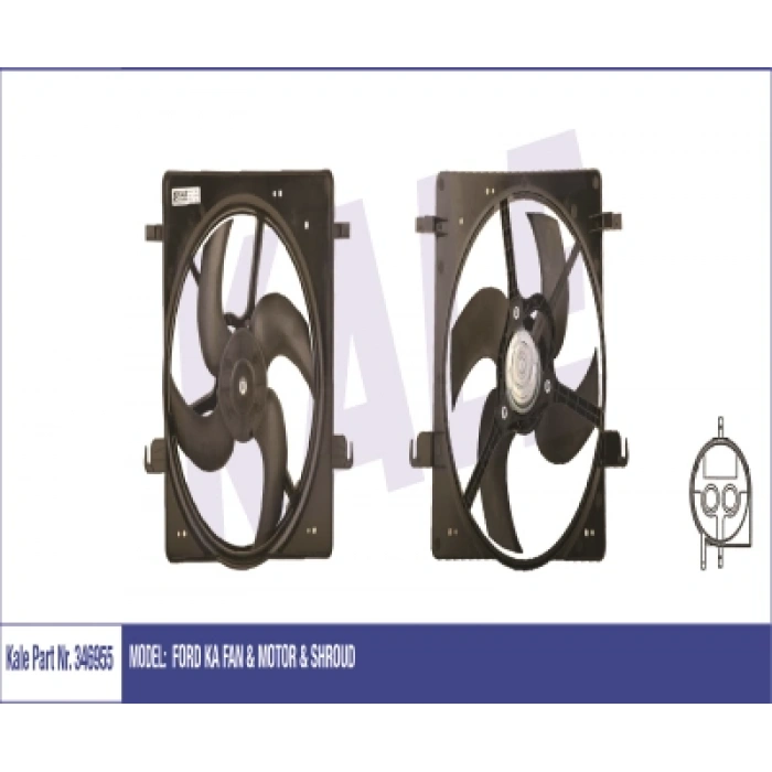 FAN MOTORU (-AC) KA 1.3 96-02