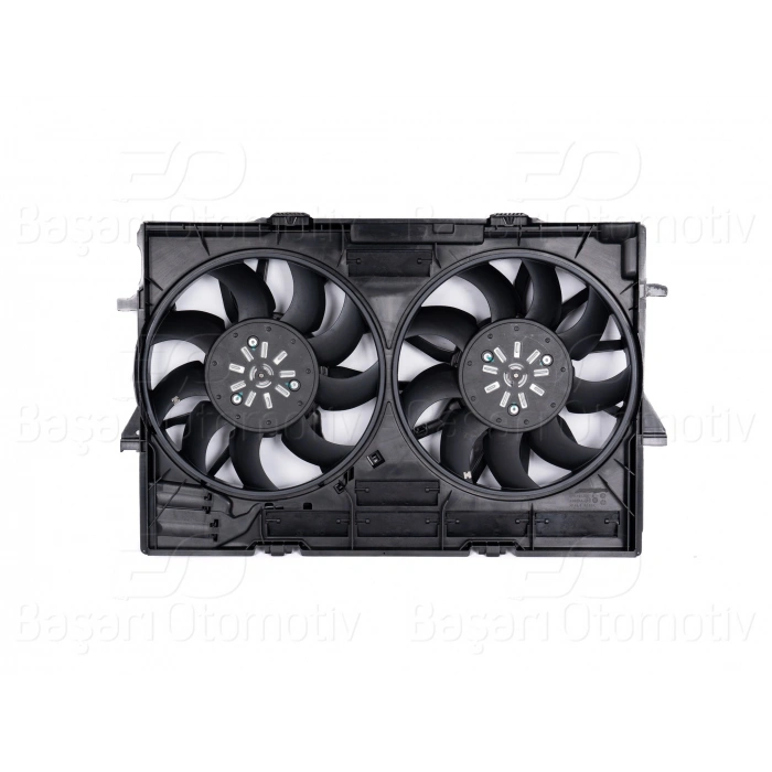 FAN MOTORU DAVLI (365 MM+365 MM-4 FIS-400W+400W) AUDI A4 A5 A6 A7 Q3 Q5 1.8 TFSI 2.0 TDI 2.0 TFSI 2.7 TDI 3.0 TDI 3.2 FSI 08 >