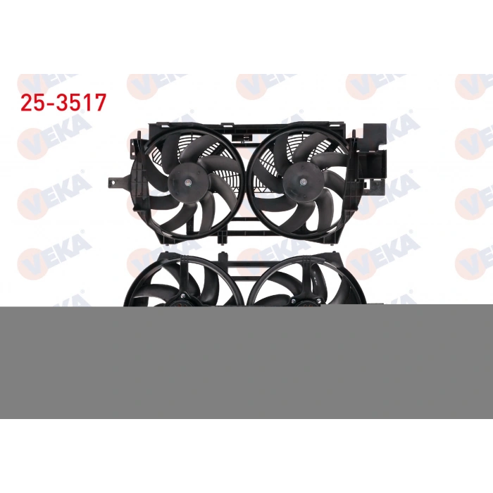 FAN MOTORU DAVLUMBAZLI CIFT FANLI RENAULT LAGUNA 1.6i 16V - 1.8i 16v - 1.9 DCI - 2.0i 16v - 2.2 DT - 3.0i 1993-2001