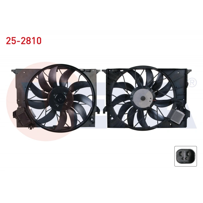 FAN MOTORU DAVLUMBAZLI TEKLI (850W) MERCEDES E SERISI (W211) E 280 CDI - E 320 CDI 2002-2008/ S SERISI (W221) S 320 CDI - S 350 - S 350 CDI - S 500 - S 600 2005-2013