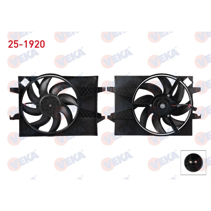 FAN MOTORU DAVLUMBAZLI TEKLI FANLI FORD FUSION 1.6 2002-2009