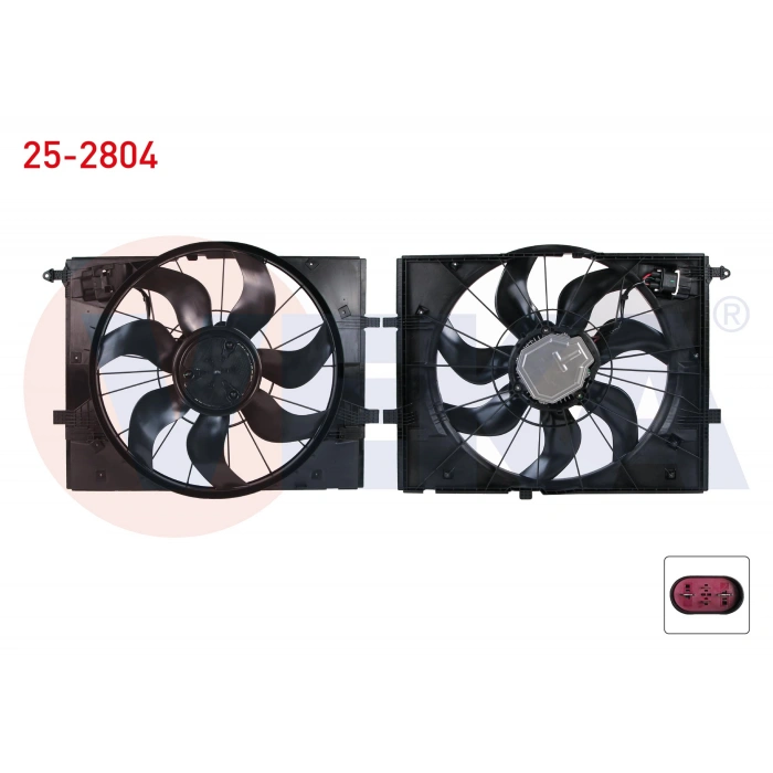 FAN MOTORU DAVLUMBAZLI TEKLI MERCEDES S SERISI (W222,V222,X222) S 350 - S 350 D - S 400 - S 500 2013-