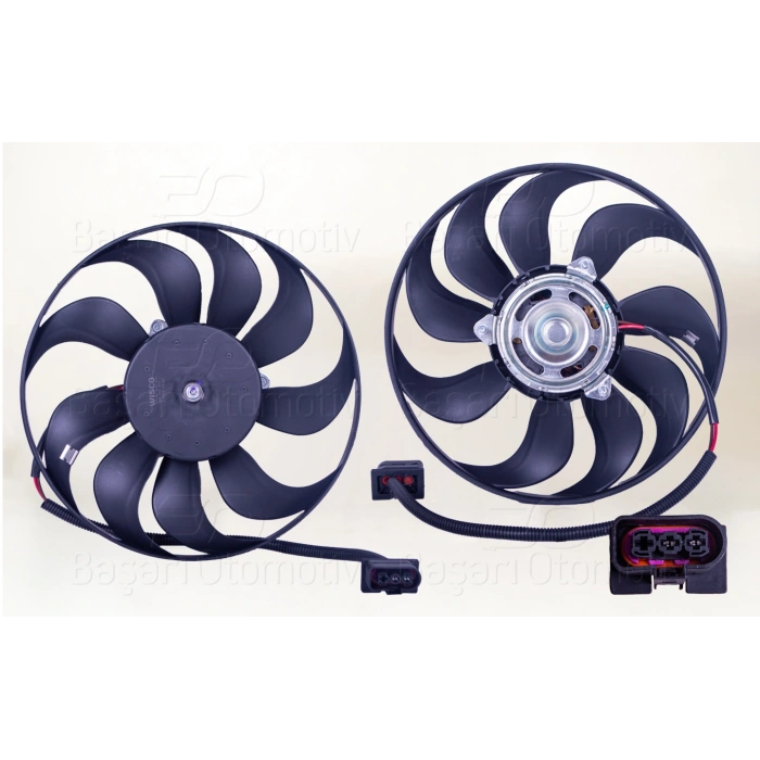 FAN MOTORU DAVLUMBAZSIZ (290 MM-3 FIS-9 KANAT) VW FOX POLO SEAT CORDOBA IBIZA 4 SKODA FABIA 1.2 1.4 1.9 SDI 00 >