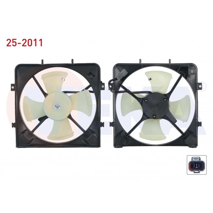 FAN MOTORU KLIMA RADYATORU HONDA CIVIC V 1.5i DAVLUMBAZLI 1992-1995