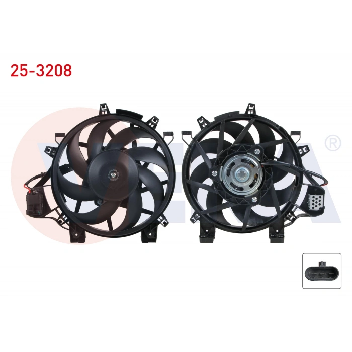 FAN MOTORU KLIMA RADYATORU OPEL CORSA C 1.3 CDTI 2000-2006