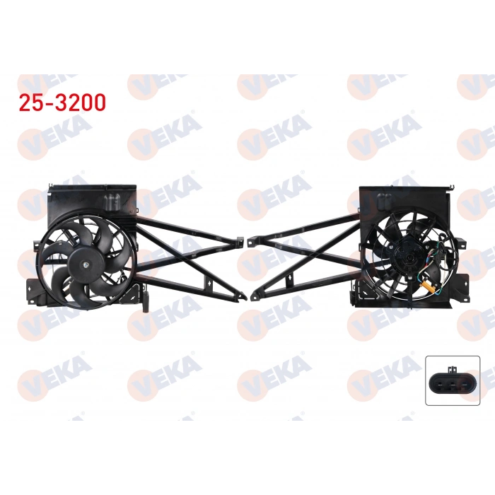 FAN MOTORU KLIMA RADYATORU OPEL VECTRA B 1.6i DAVLUMBAZLI TEKLI 1995-2003