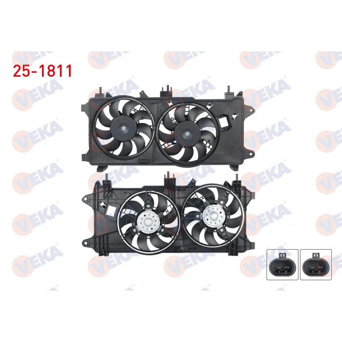 FAN MOTORU KOMPLE CIFTLI KLIMALI DOBLO 1,3 MJET 1,9 JTD 05-