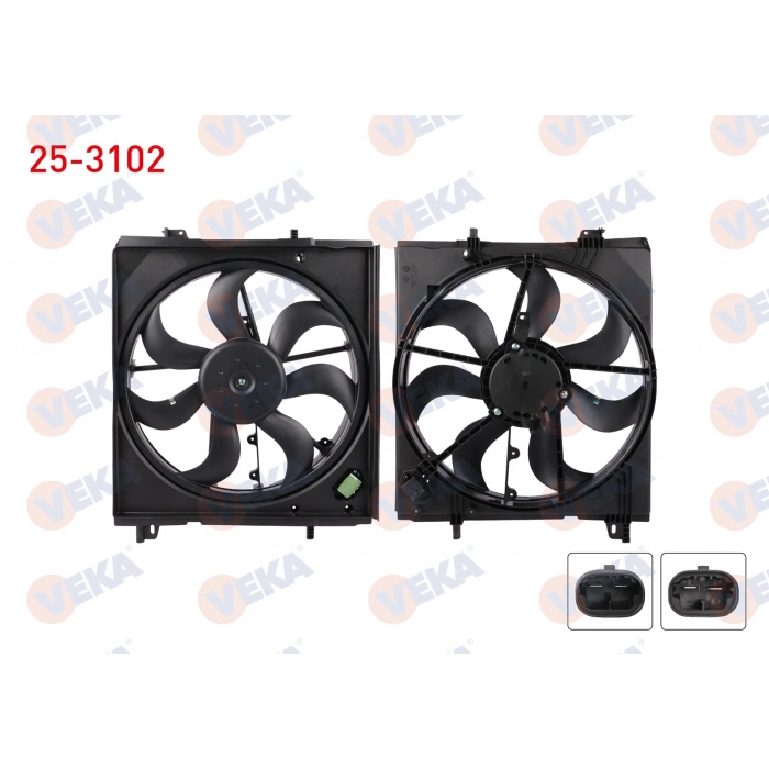 FAN MOTORU RENAULT KADJAR 1.5 DCI 2015- / NISSAN QASHQAI 1.5 DCI 2013-