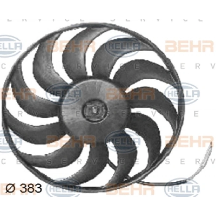 FAN MOTORU SOL SOL A6 BLB-BRE-CCDA 2,0 TDI-2,8 FSI-3,0 TFSI 05-11