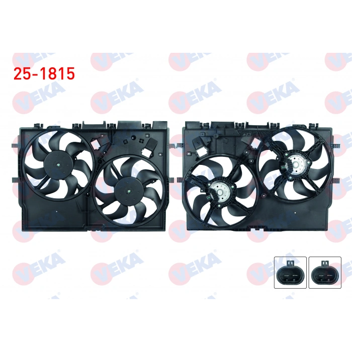 FAN MOTORU (SU+KLIMA) DAVLUMBAZLI CIFTLI FANLI FIAT DUCATO 2.0 MJT 2006-/ PEUGEOT BOXER 2.2 HDI 2006-/ CITROEN JUMPER 2.2 HDI 2006-/ KARSAN JEST 2.3 2012-