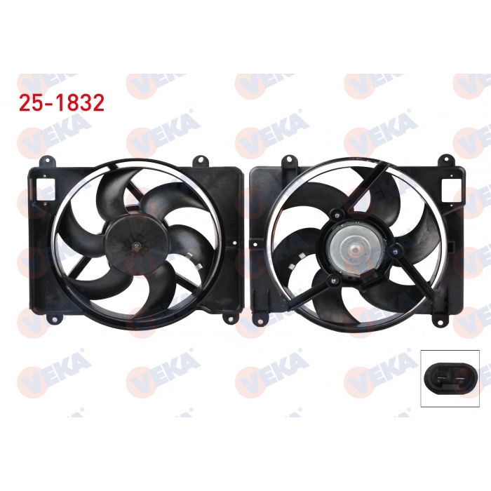 FAN MOTORU (SU+KLIMA) DAVLUMBAZLI TEKLI FANLI FIAT PUNTO 1.2 AC+ 1993-1999