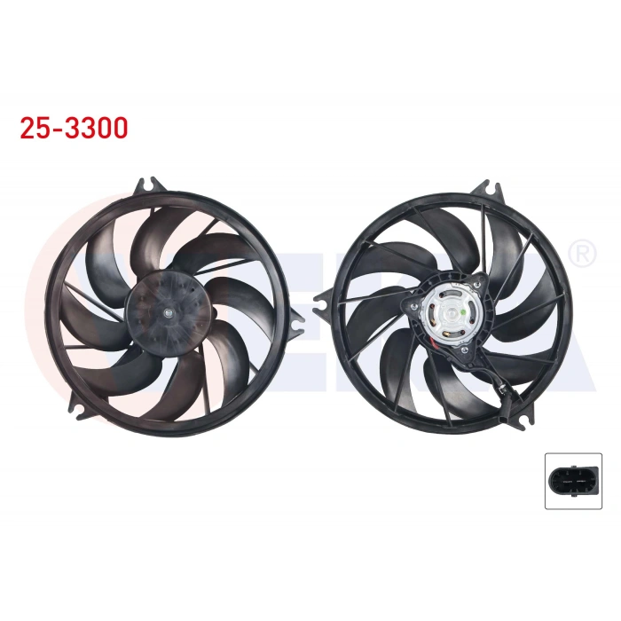 FAN MOTORU (SU+KLIMA) PEUGEOT 206 (2A/C) 1.4 HDI 1998-2006