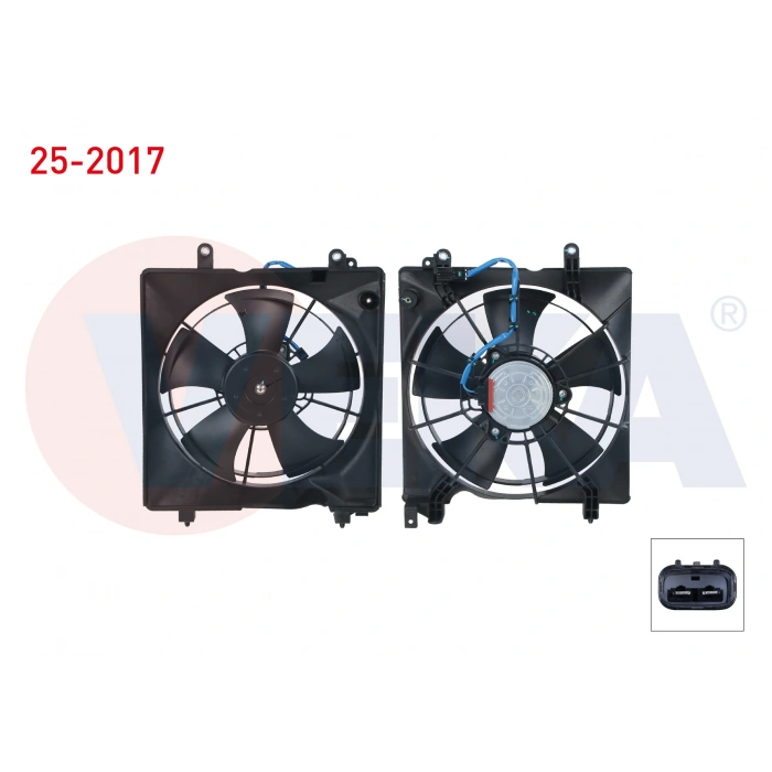 FAN MOTORU SU RADYATORU DAVLUMBAZLI HONDA CIVIC IX 1.6i 2012-2016