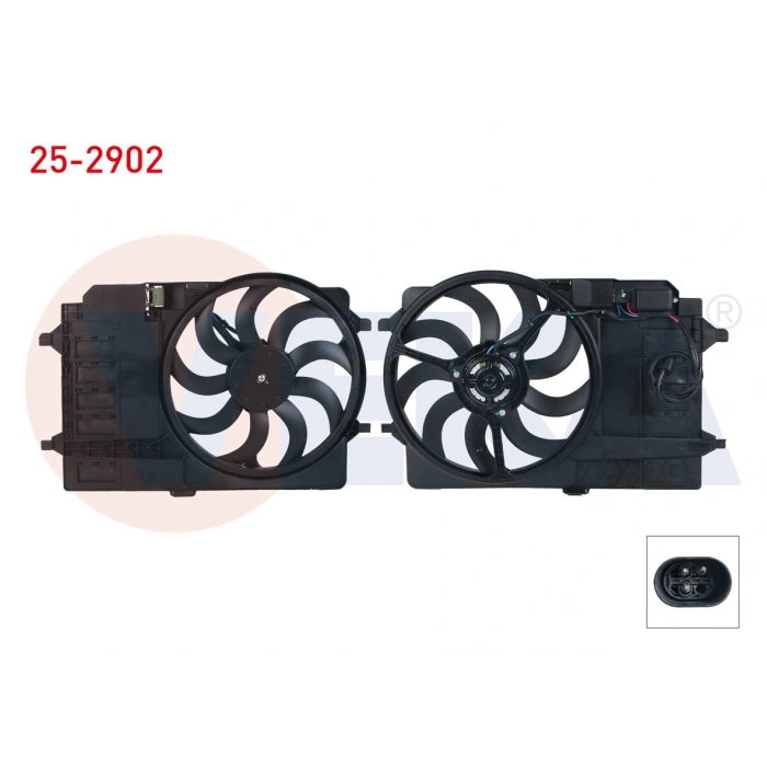 FAN MOTORU SU RADYATORU DAVLUMBAZLI MINI COOPER (R50-R53) 1.6 2001-2006