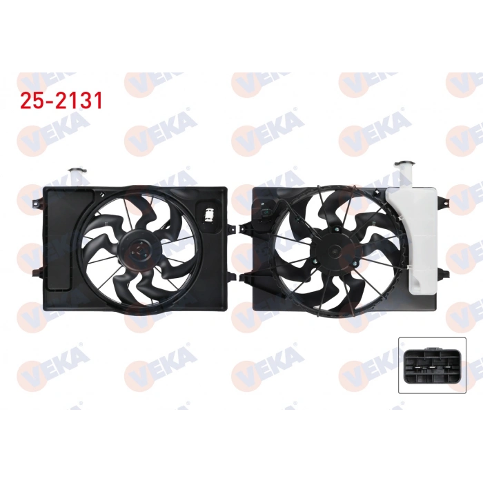 FAN SU ELANTRA 1,6 BENZLİ 16-19 (KOMPLE)