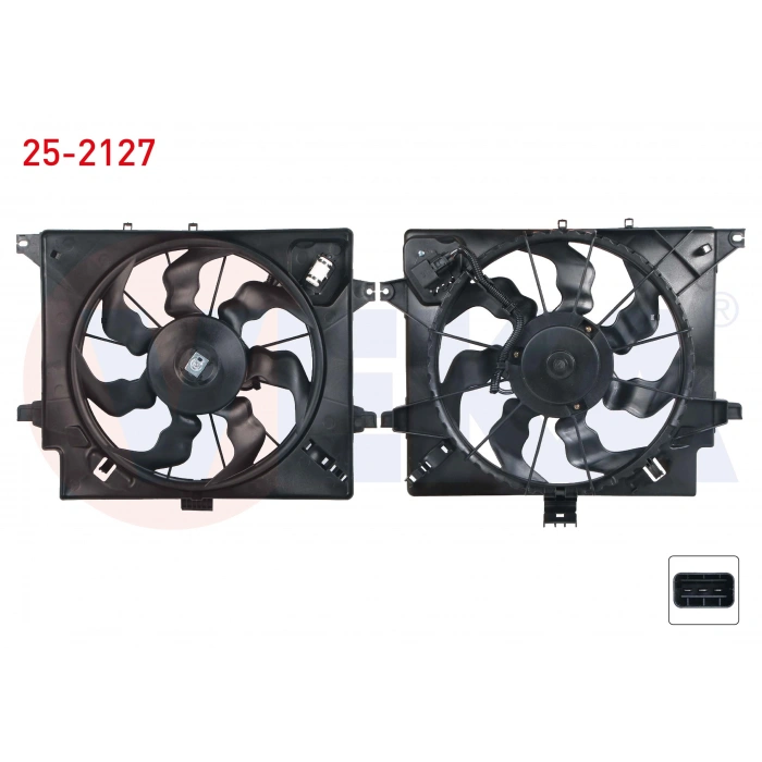 FAN SU İ30 1,6 DİZEL 12-14/CEED 1,6 12-15 (KOMPLE)