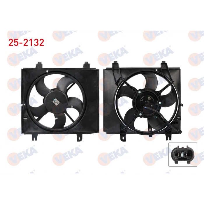 FAN MOTORU SU RADYATORU DAVLUMBAZLI TEKLI FAN HYUNDAI MATRIX (FC) 1.6 2001-2010