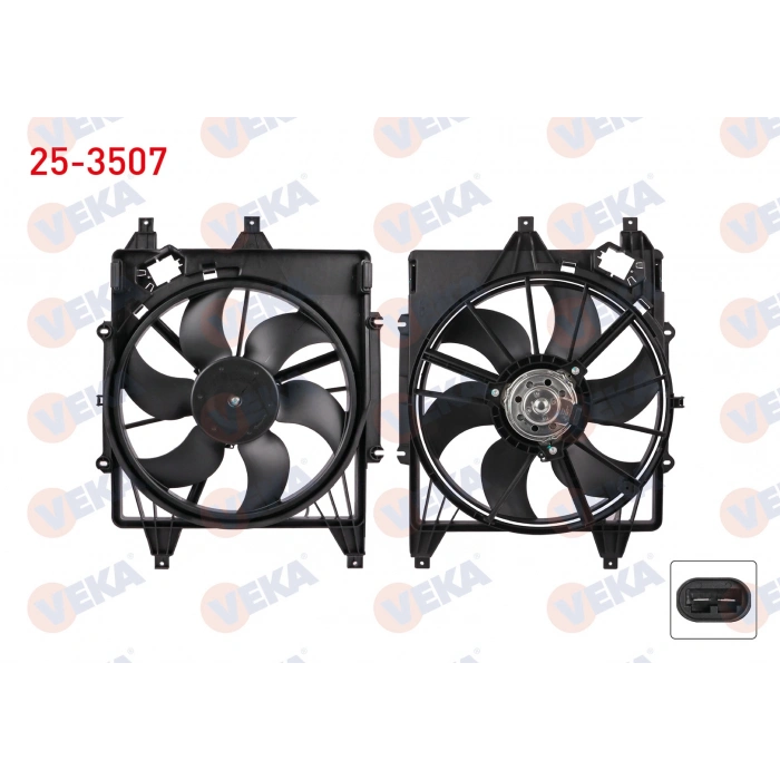 FAN MOTORU SU RADYATORU DAVLUMBAZLI TEKLI FANLI RENAULT THALIA III 1.5 DCI 2014-