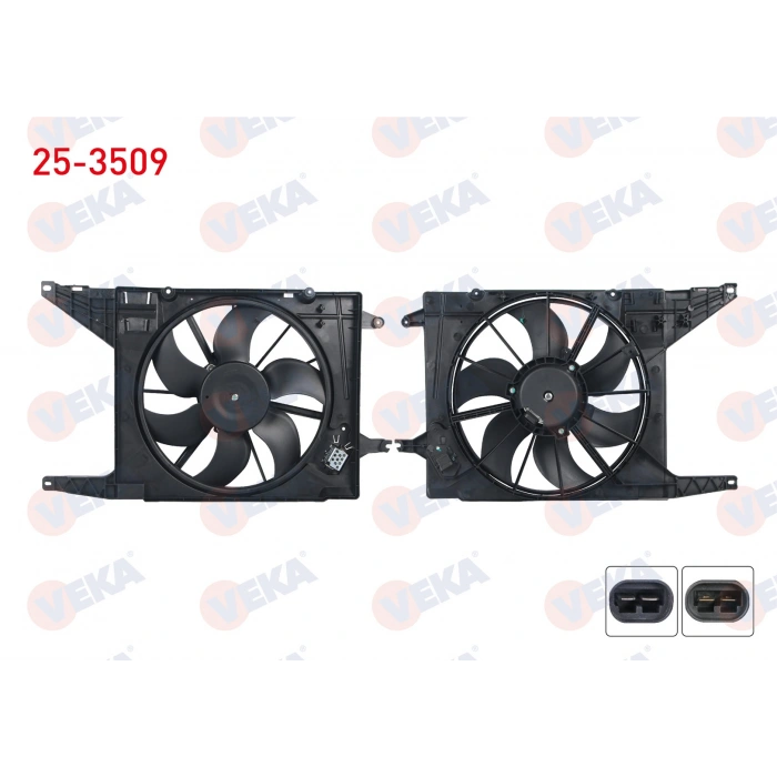 FAN MOTORU SU RADYATORU DAVLUMBAZLI TEKLI FANLI REZISTANSLI DACIA LOGAN (LS) 1.5 DCI 2004-2012