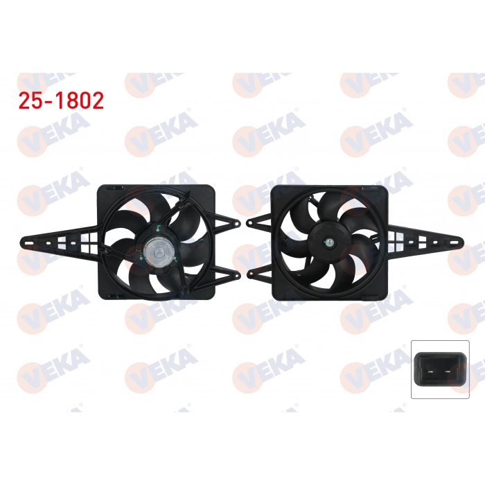 FAN MOTORU SU RADYATORU FIAT TEMPRA 1.4 AC - 1992-1999
