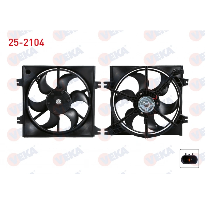 FAN MOTORU SU RADYATORU HYUNDAI ACCENT II (LC) 1.3 DAVLUMBAZLI 2000-2005